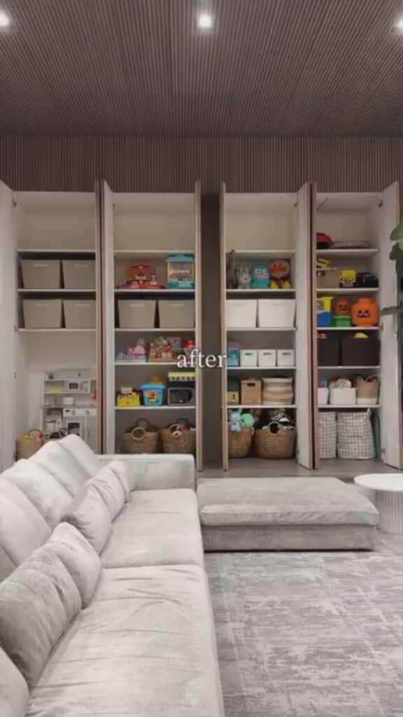 アフターはさらに整頓されてすっきり！