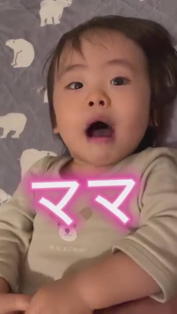 「ママ」しか言わない暖くん