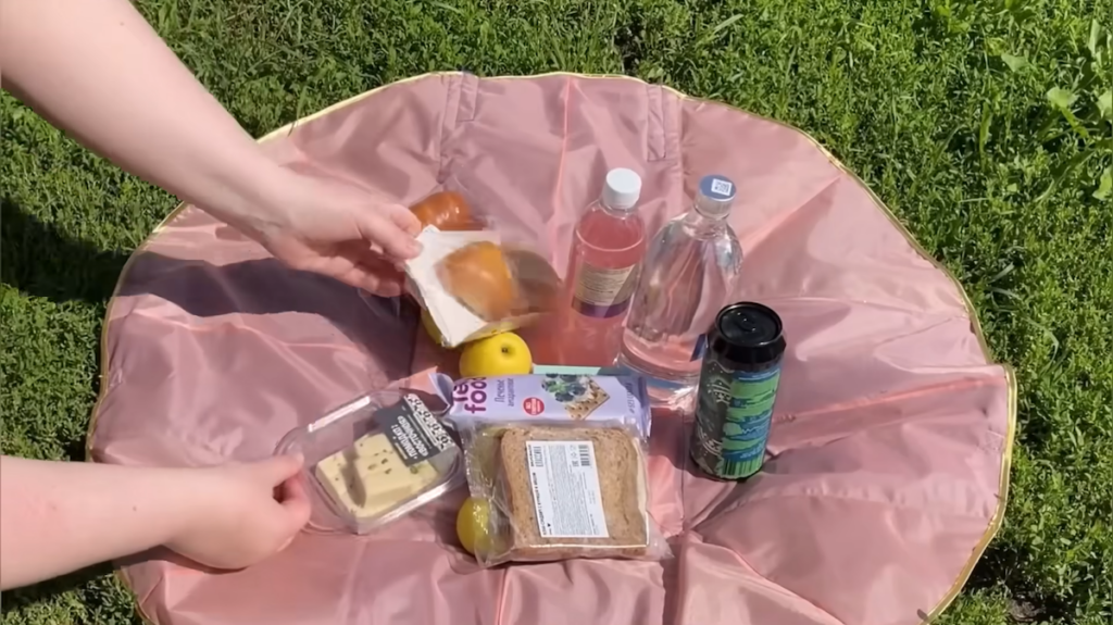 ランチョンマットとしても大活躍