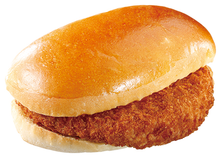 盛りすぎ!牛肉入りコロッケパン