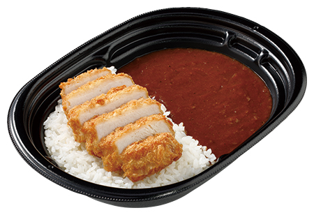 盛りすぎ!カツカレー（中辛）
