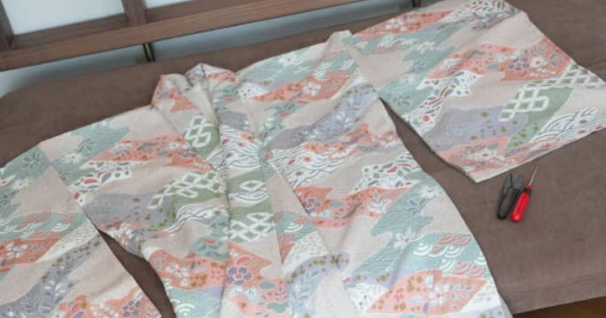 タンスに眠る着物、捨てないで！ 目からウロコの“リメイク術”に