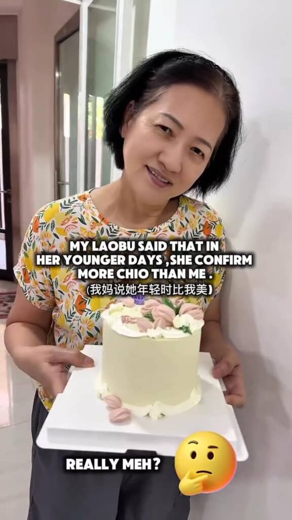 昔はかわいかったというママ