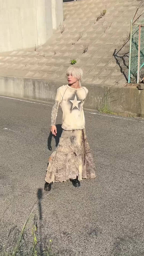 はさみもミシンも使わないリメイク（前面）