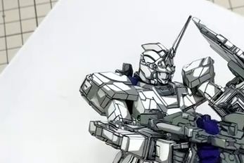 ガンダムのイラストに見えるのに……　「アニメから出てきた！」「目がマジでバグる」意外な正体に度肝を抜かれる（1/3） | ホビー ねとらぼ