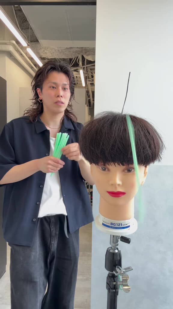 髪1本では、全く入りません