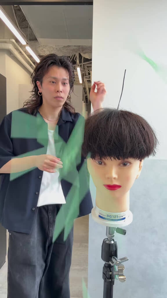 たくさんのストローを一気に投げてもダメでした