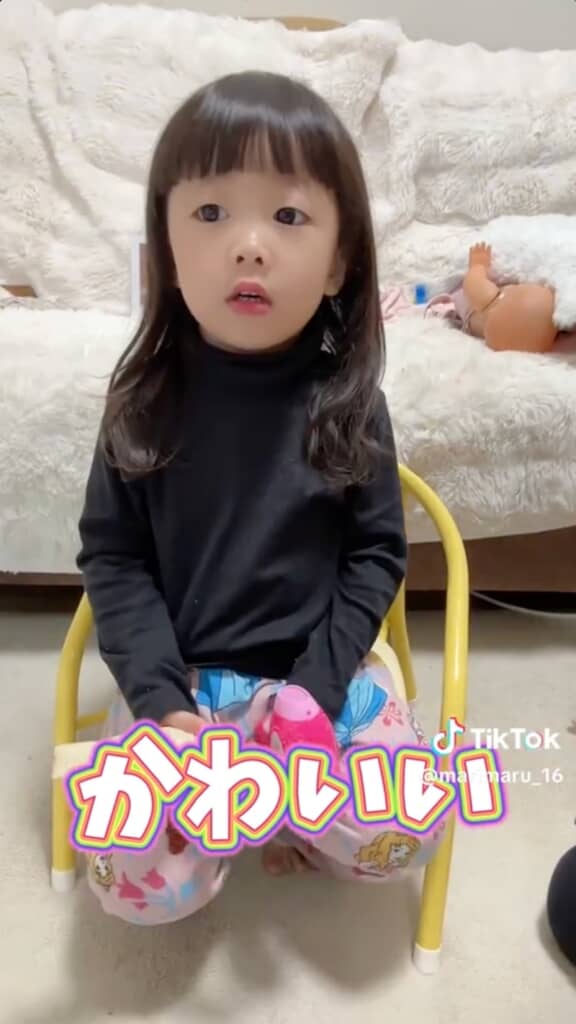 きれいに前髪カットできている