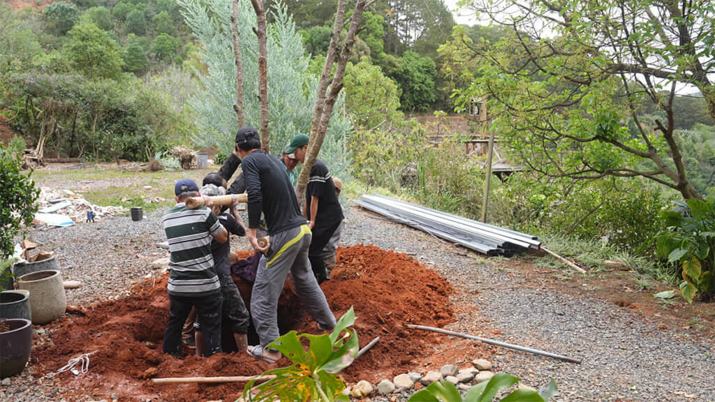 木を移動させる