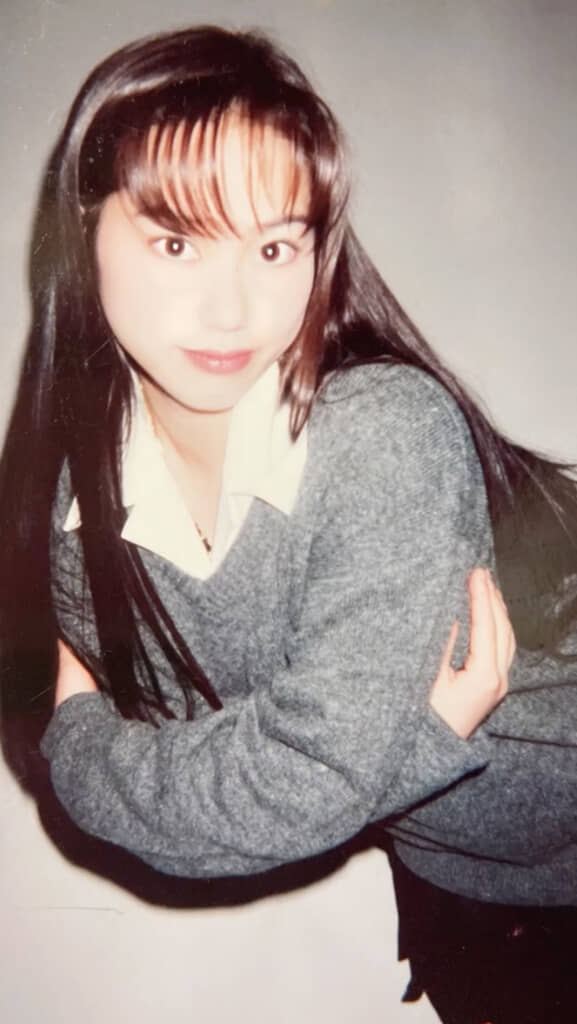 昔のお母さんの写真