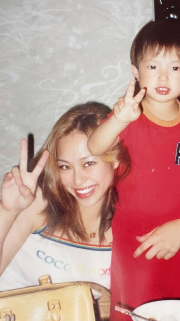 昔のお母さんの写真