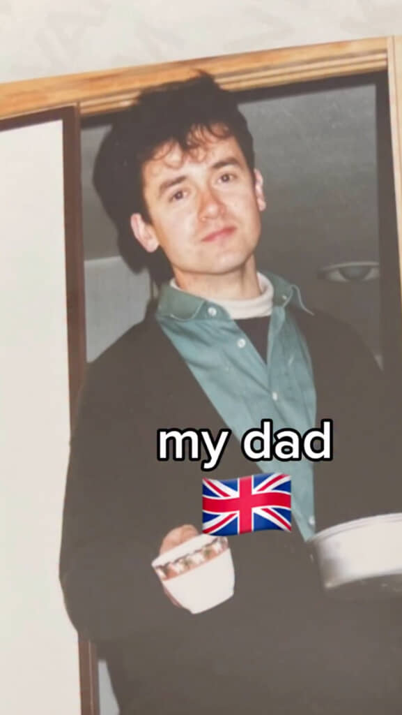 イギリス人のお父さん