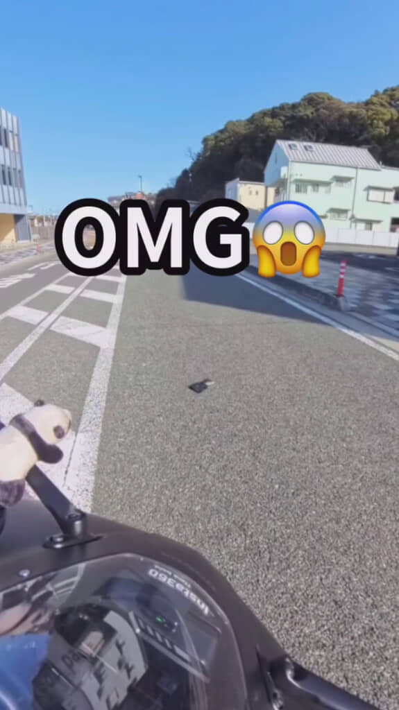 落ちている財布も発見