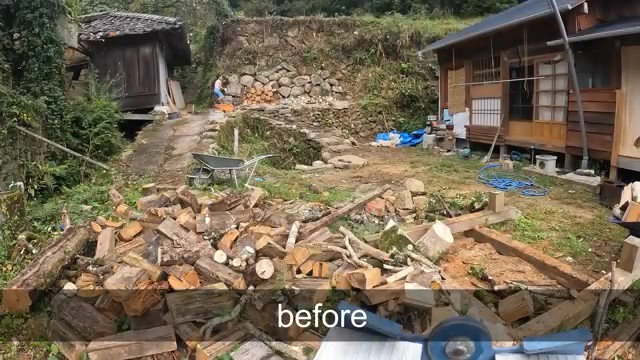 荒れていた土地が