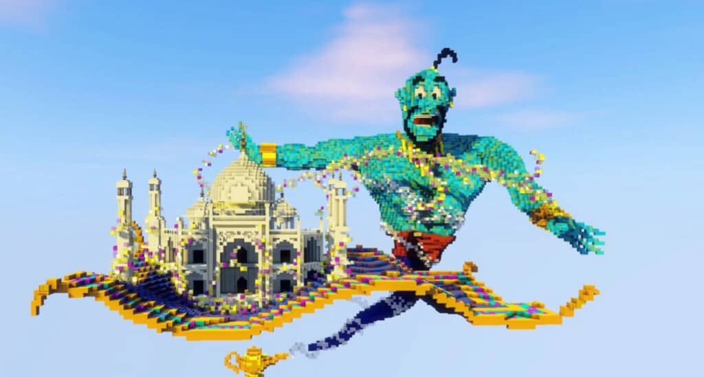 完成した建築物