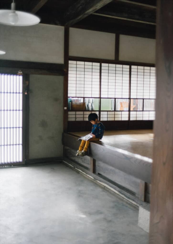 築100年の古民家。土間がある玄関がステキ