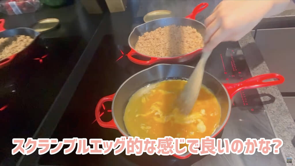 卵そぼろも作ります