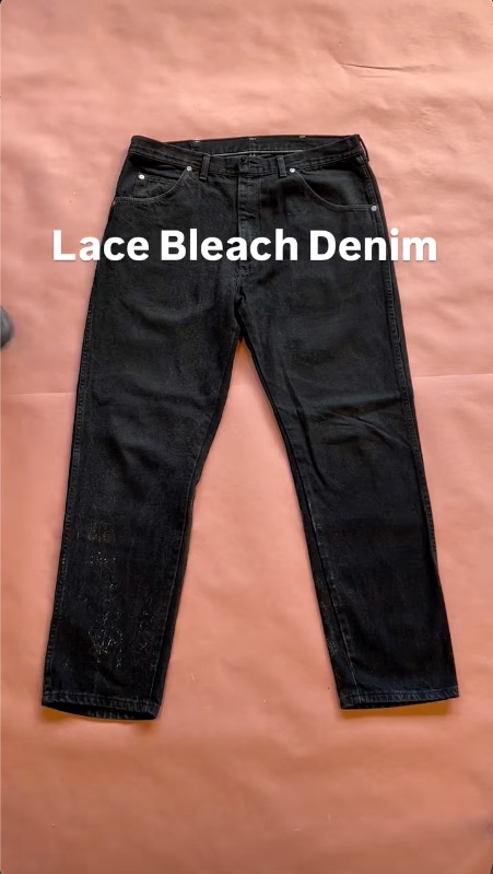 リメイク前のデニムパンツ