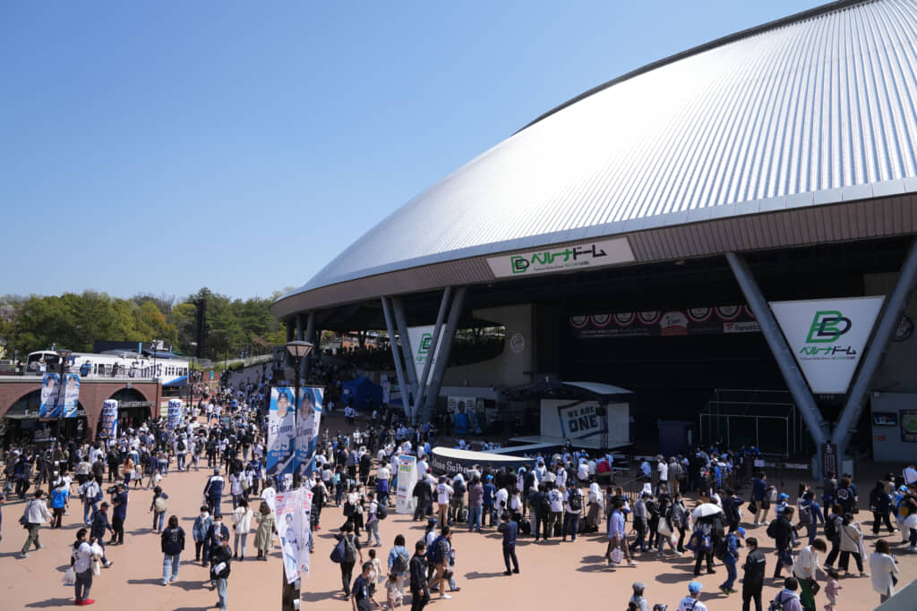 埼玉西武ライオンズの本拠地・ベルーナドーム（画像提供：埼玉西武ライオンズ）