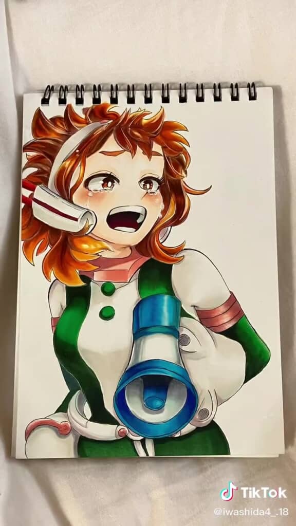 『僕のヒーローアカデミア』の麗日お茶子