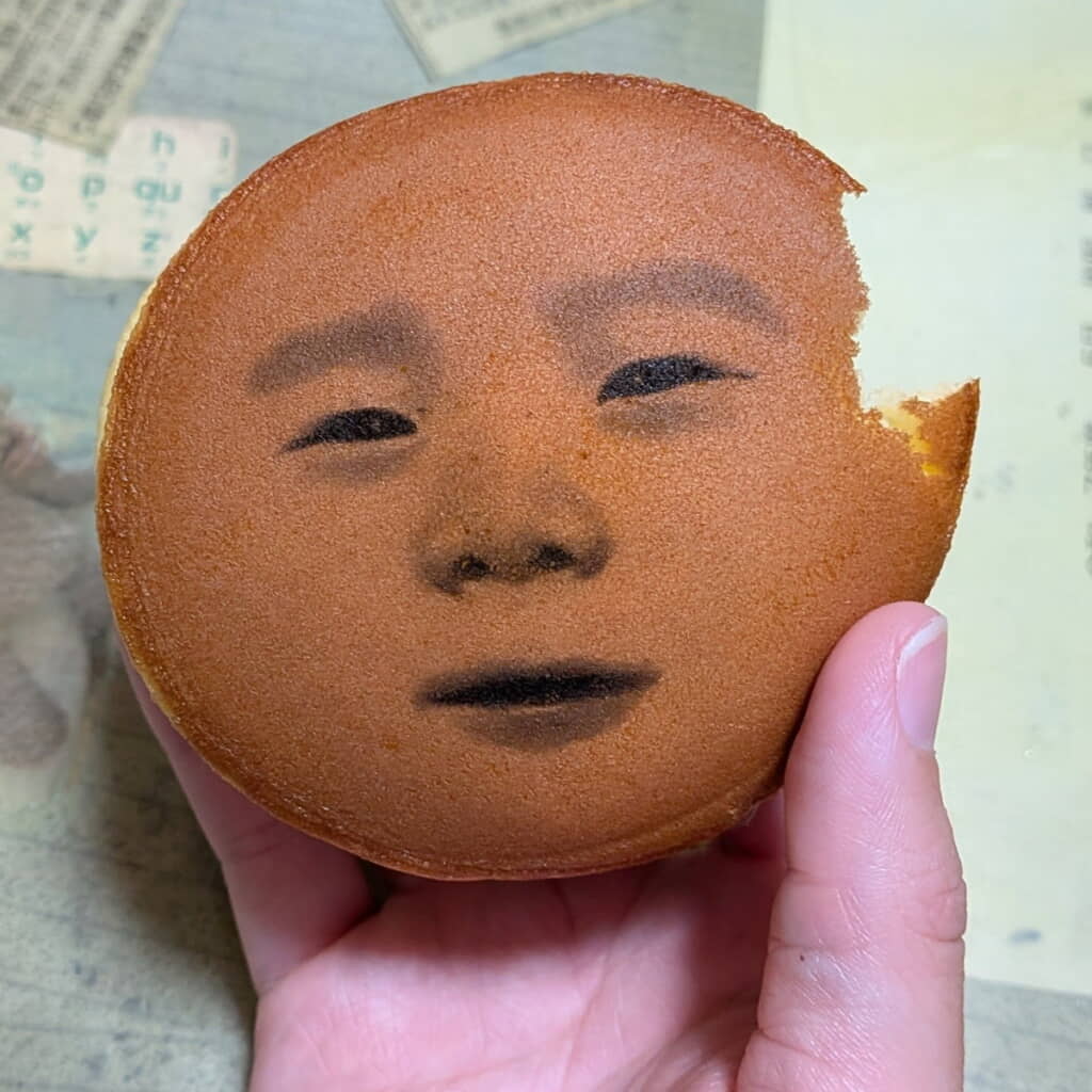 義母にあげたどら焼き