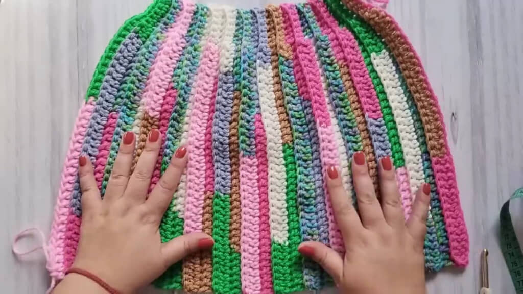 画像上側が頭頂部になります（画像はYouTubeチャンネル「Dimar Dimax Crochet」より）