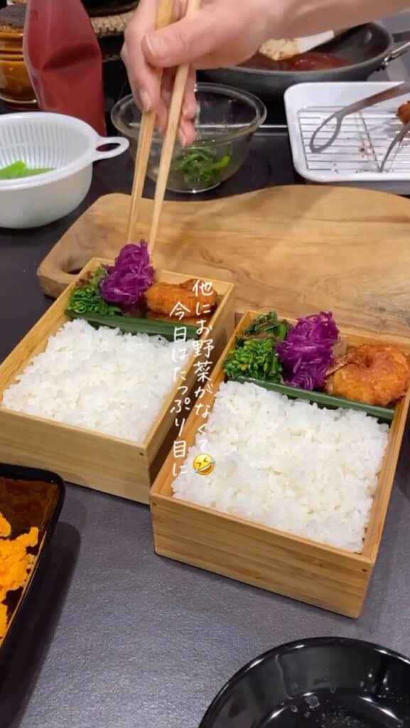 紫キャベツの色合いがすてき
