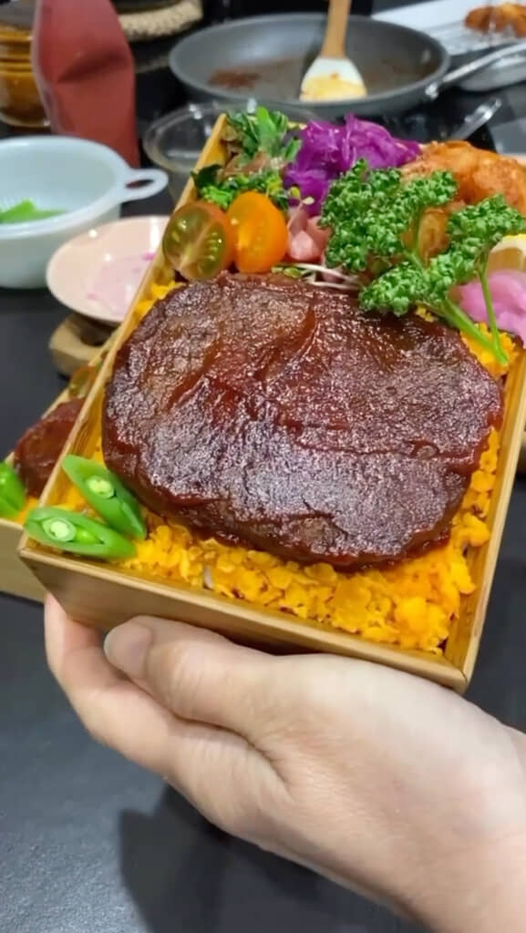 お弁当完成！