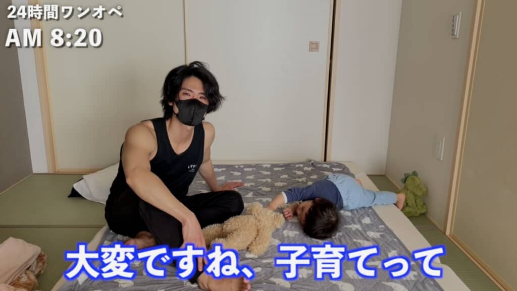 不器用ながらも懸命に育児と向き合う日々