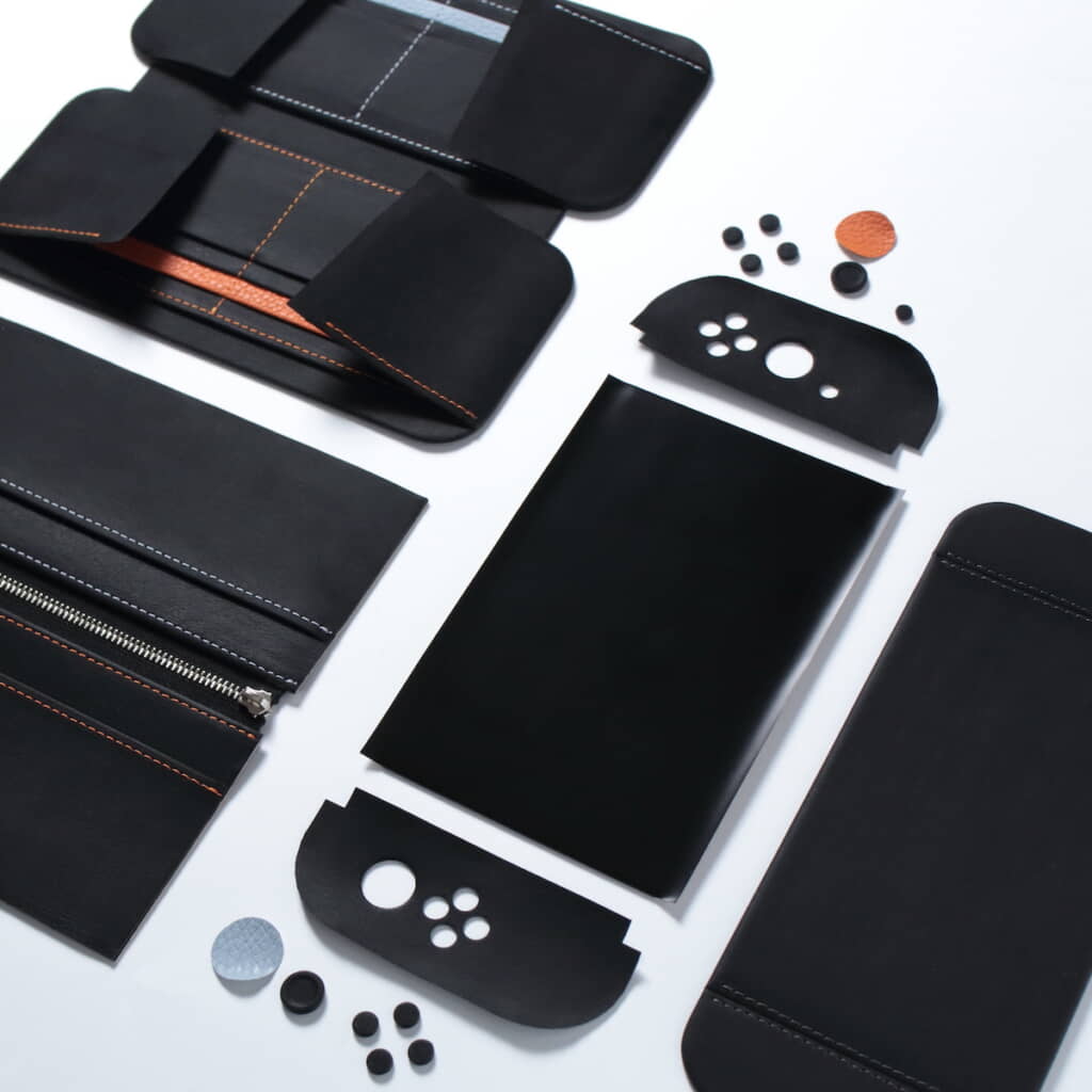 組み立て前のパーツ
