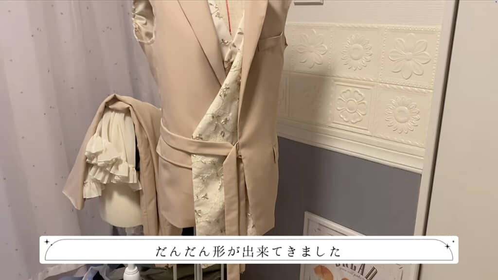 新郎用のスーツ