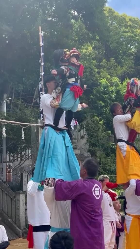 堂々たる演技を披露