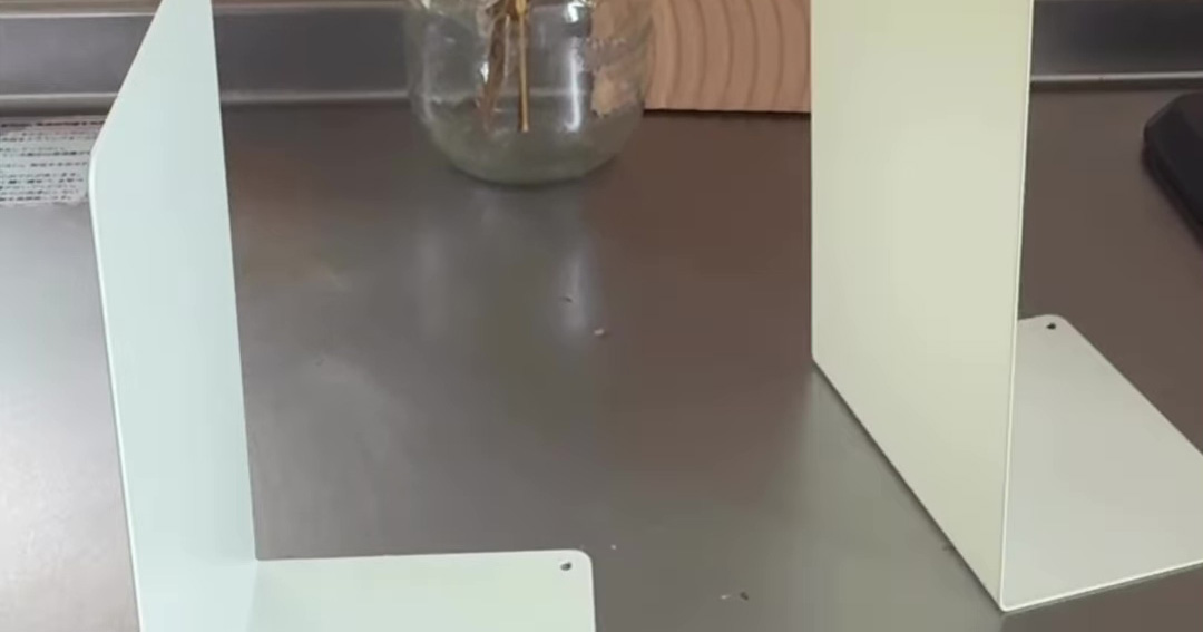 ダイソーのブックエンドを2つ重ねるだけで……「これは天才なんだが」　まさかの“賢い活用法”に「目からウロコ」（1/2） | ライフハック ねとらぼ