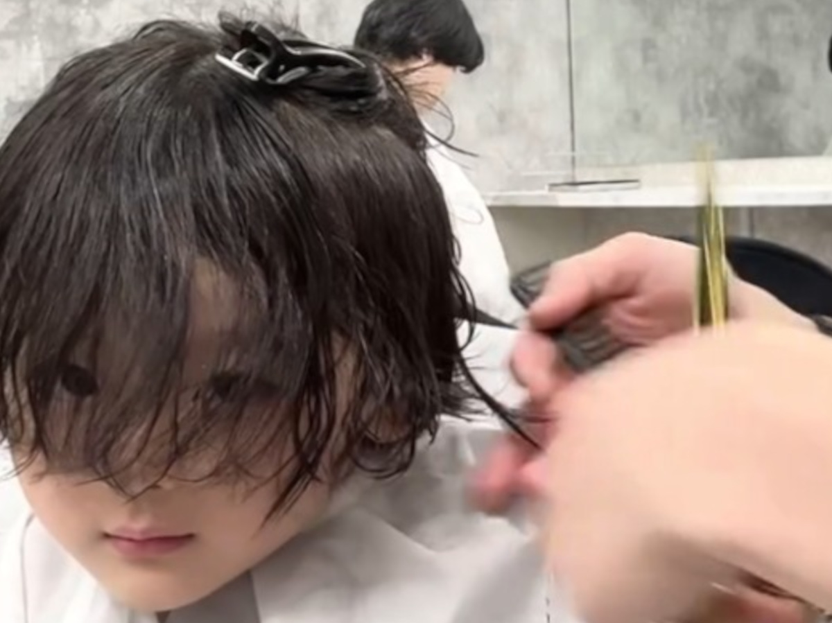 長く伸びた前髪が邪魔そうな3歳男児→美容院でマッシュにしたら……　“天使級の仕上がり”が94万再生　「かわよすぎだろぉぉ」「さすがプロ」（1/2） | 美容 ねとらぼ
