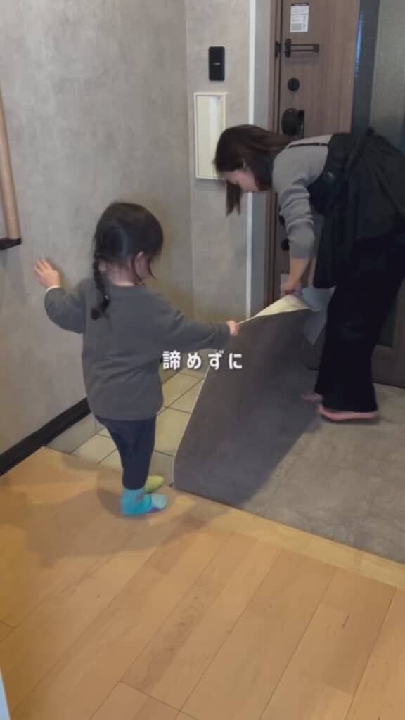 娘ちゃんと一緒にあきらめず続けます
