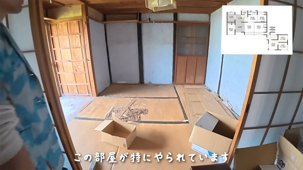 開かずの間の先には……