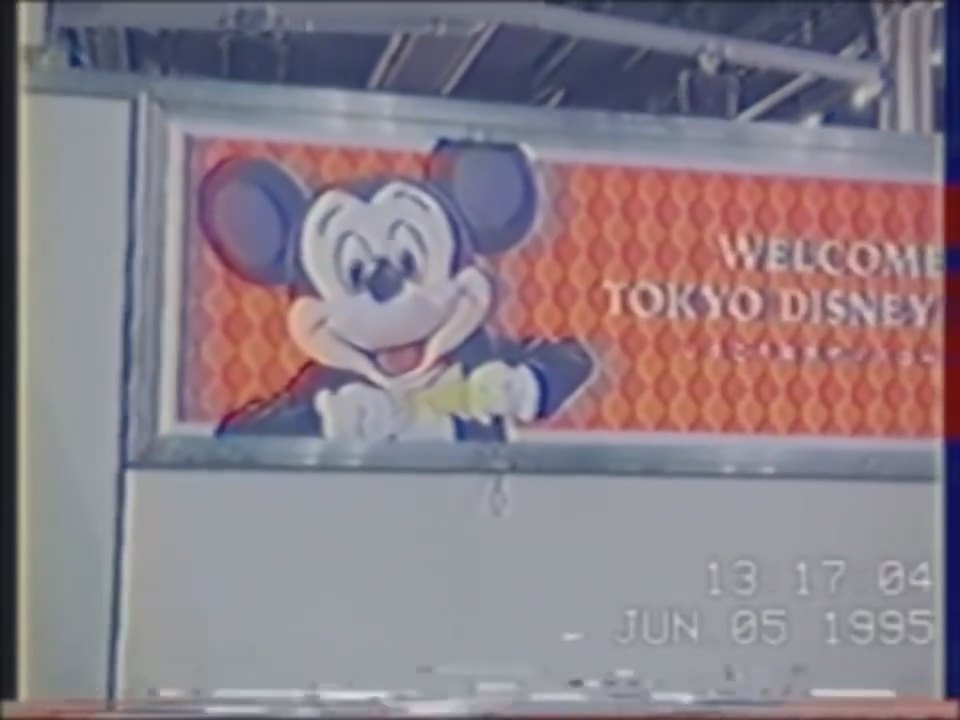 ミッキーの笑顔がまぶしい