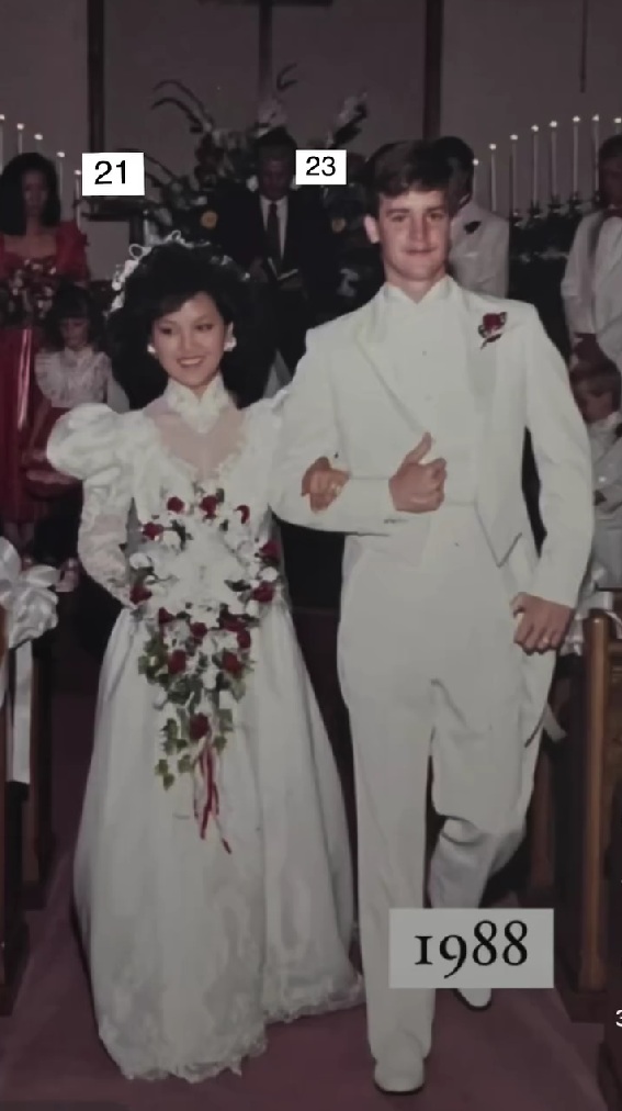 結婚式当日の様子