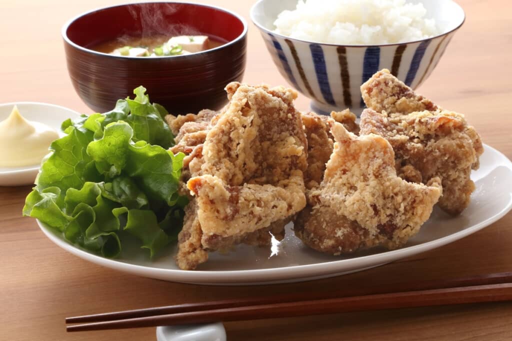 唐揚げ定食のイメージ画像