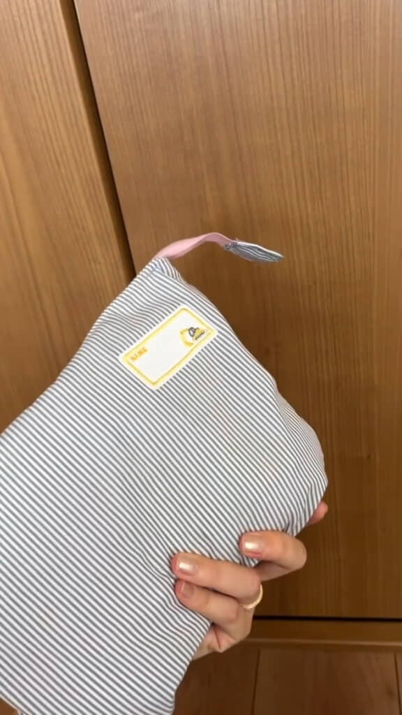 ネームプレートの位置も良い感じ