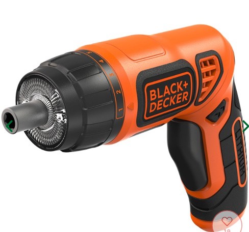 「ブラック＆デッカー（BLACK＆DECKER） LEDツイストドライバー PLR3602-JP」まっすぐの形