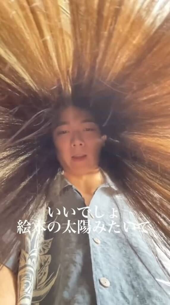 超ロン毛男性のあるある