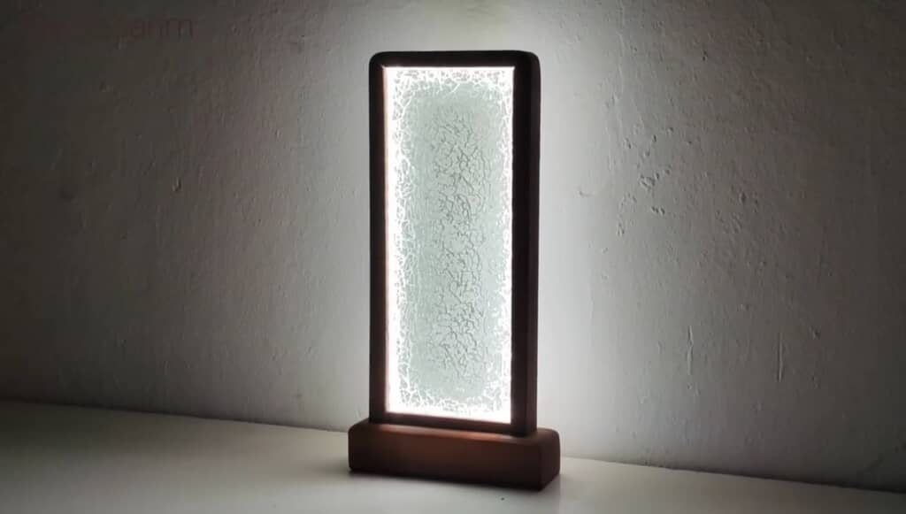 風情のあるナイトランプが完成