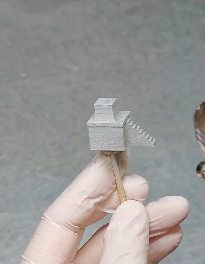 神社を構成するパーツを3Dプリンターで出力
