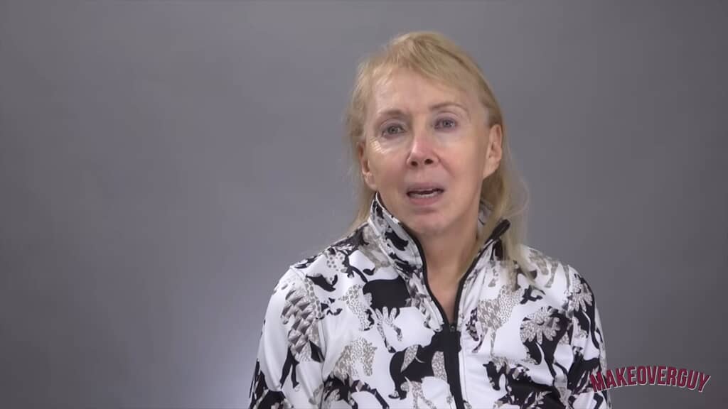 3度の手術を経験した71歳女性のプロのメイク＆ヘアカットで若返り