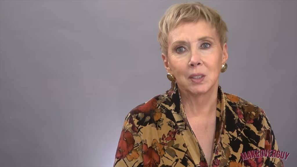 3度の手術を経験した71歳女性のプロのメイク＆ヘアカットで若返り