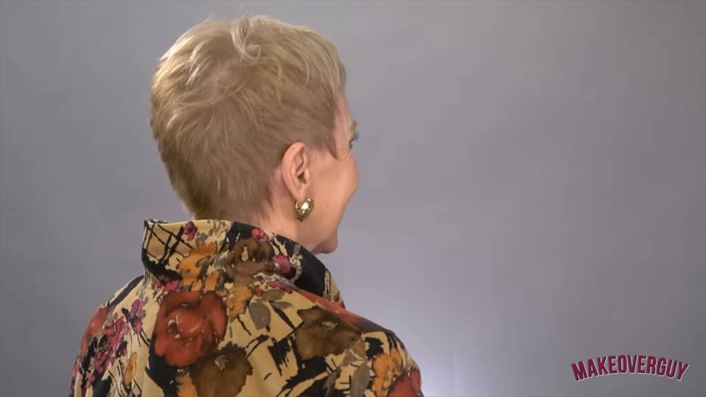 3度の手術を経験した71歳女性のプロのメイク＆ヘアカットで若返り