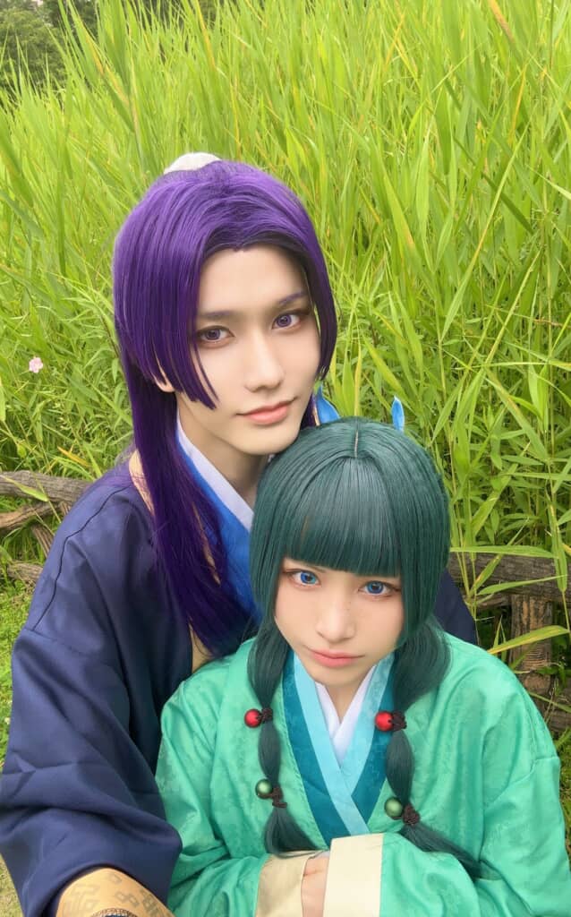 夫婦で薬屋のひとりごとのコスプレ！
