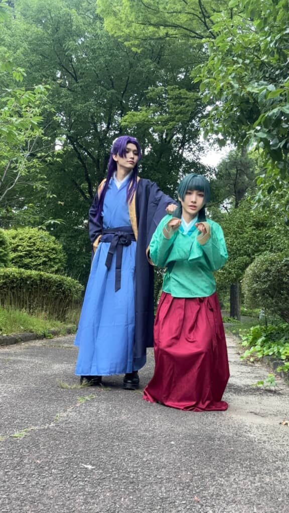 夫婦で薬屋のひとりごとのコスプレ！