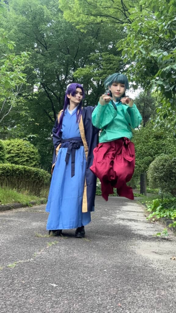 夫婦で薬屋のひとりごとのコスプレ！